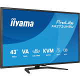 Moniteur iiyama 43" ProLite X4373UHSUB2 (X4373UHSU-B2)