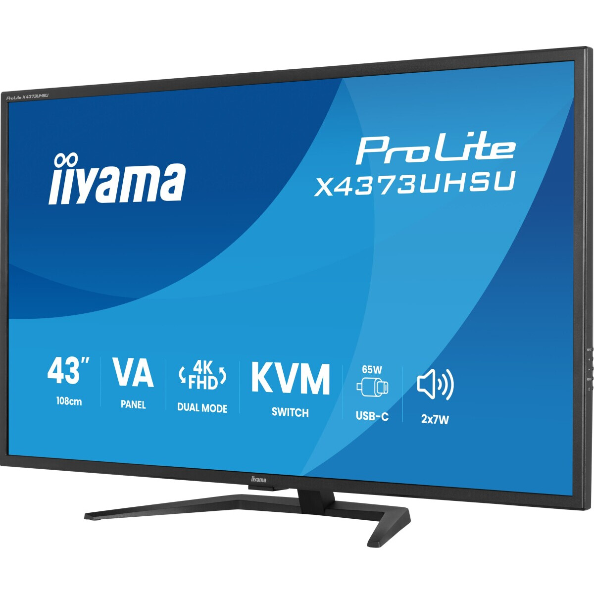 Moniteur iiyama 43" ProLite X4373UHSUB2 - X4373UHSU-B2 - photo 4