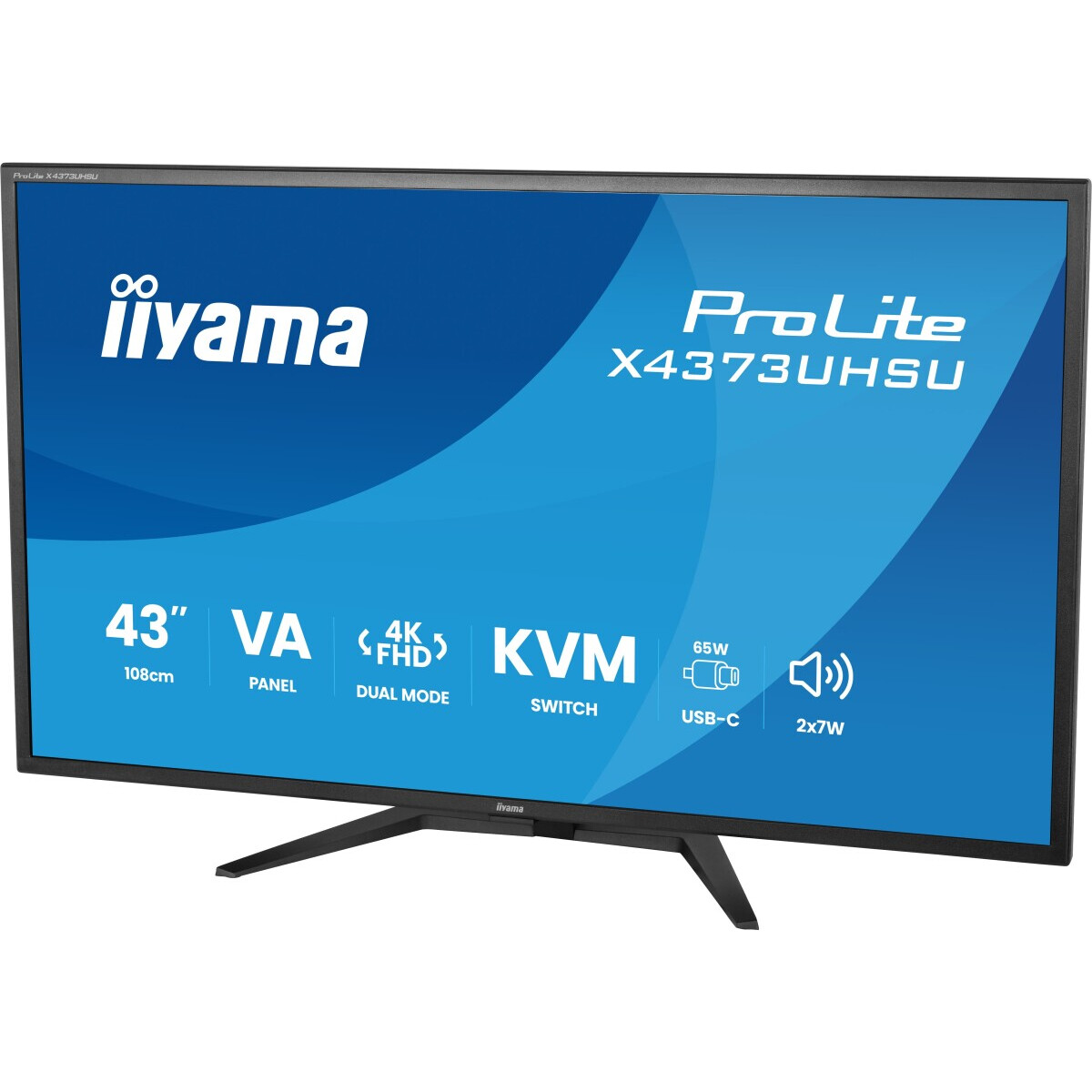 Moniteur iiyama 43" ProLite X4373UHSUB2 - X4373UHSU-B2 - photo 5