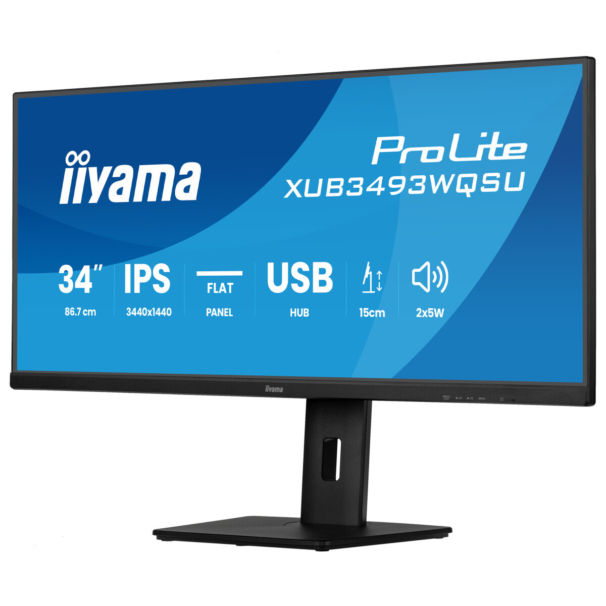 Moniteur iiyama 34" ProLite XUB3493WQSU-B6 - photo 3