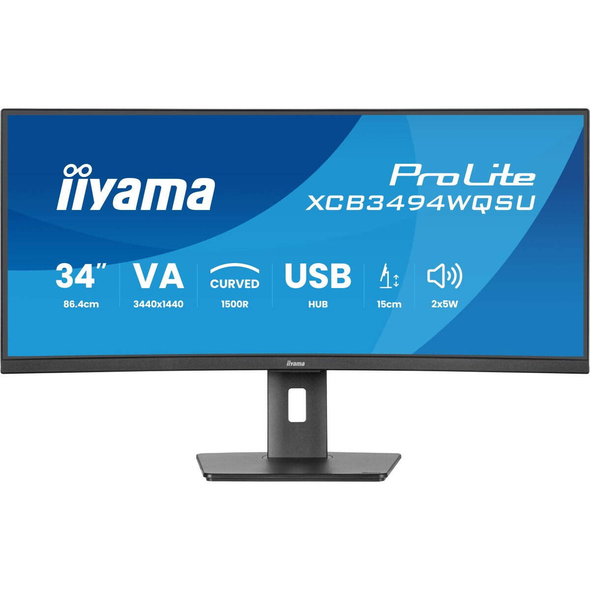 Moniteur iiyama 34" ProLite XCB3494WQSU-B1