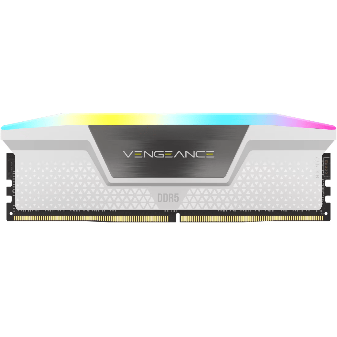 Mémoire vive 32GB DDR5 6000MHz Corsair Vengeance RGB (CMH32GX5M2B6000C30W) (2x16GB KIT) - photo 2