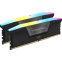 Mémoire vive 64GB DDR5 6000MHz Corsair Vengeance RGB (CMH64GX5M2B6000C30) (2x32GB KIT) - photo 2
