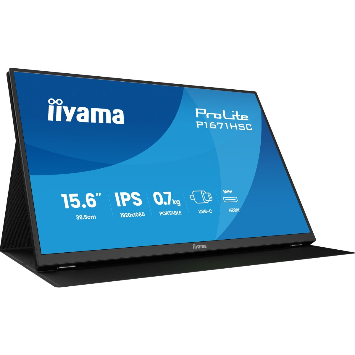 Moniteur portable iiyama 16" ProLite P1671HSC-B1 - photo 4