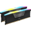 Mémoire vive 64GB DDR5 6000MHz Corsair Vengeance RGB (CMH64GX5M2D6000C40) (2x32GB KIT) - photo 2