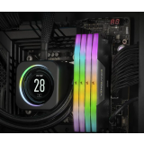 Mémoire vive 64GB DDR5 6000MHz Corsair Vengeance RGB (CMH64GX5M2D6000C40) (2x32GB KIT)