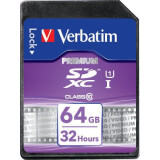 Carte mémoire 64GB SD Verbatim (44024)