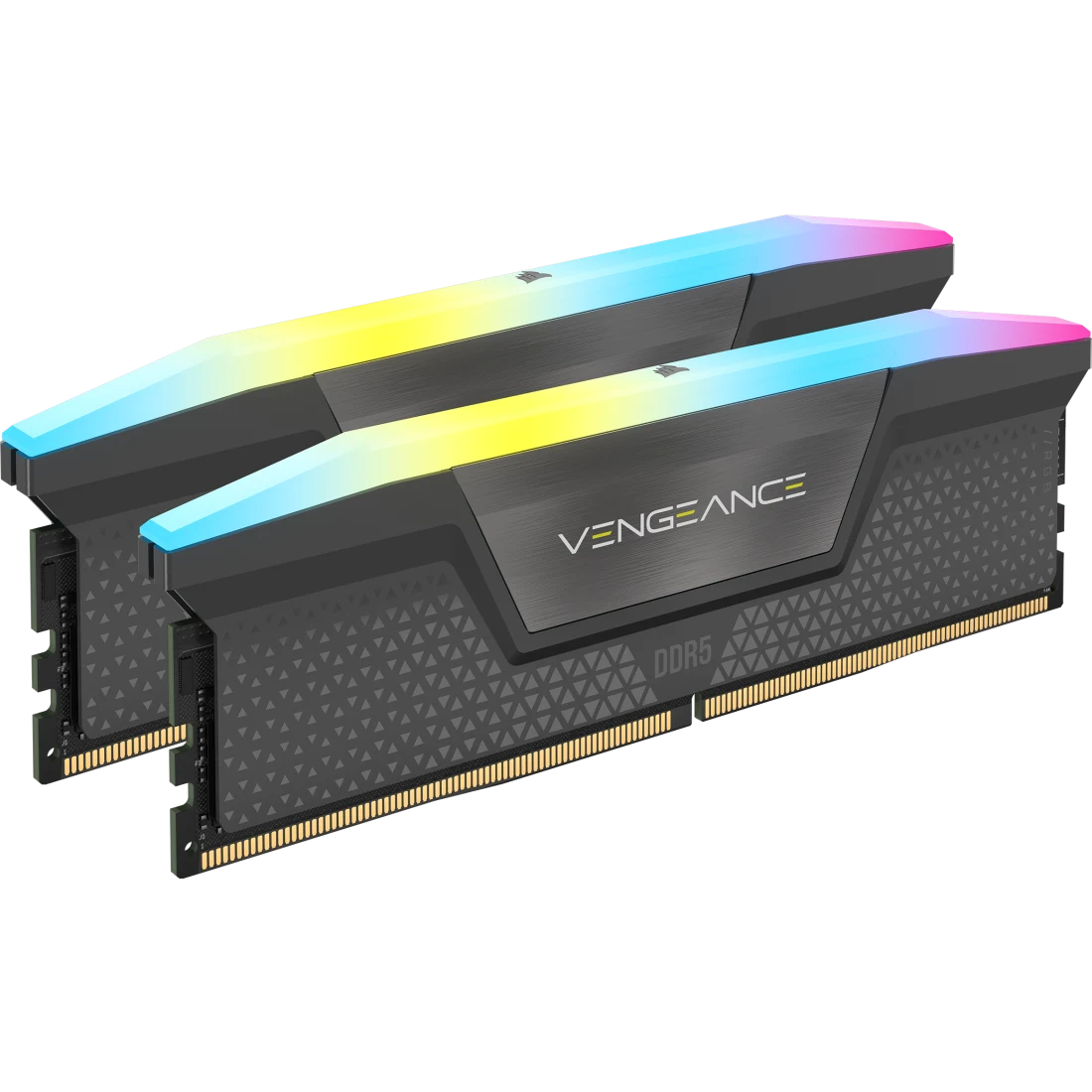 Mémoire vive 16GB DDR5 5600MHz Corsair Vengeance RGB (CMH16GX5M2B5600Z40) (2x8GB KIT) - photo 2