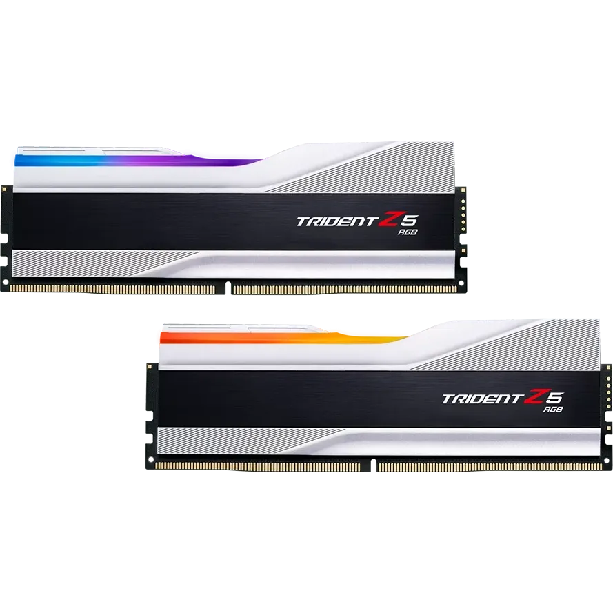 Mémoire vive 32GB DDR5 5600MHz G.Skill Trident Z5 RGB (F5-5600J3636C16GX2-TZ5RS) (2x16GB KIT)