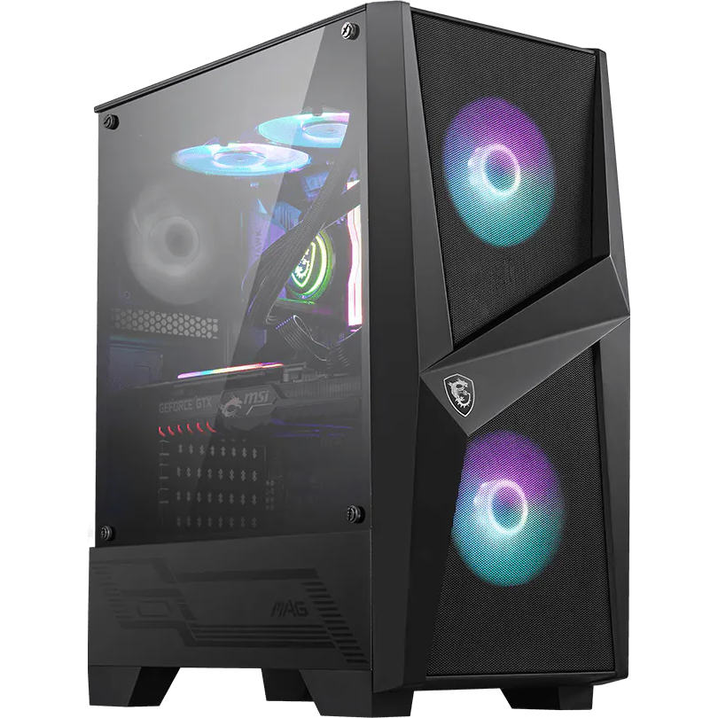 Boîtier MSI MAG FORGE 100R Black - 306-7G03R21-809