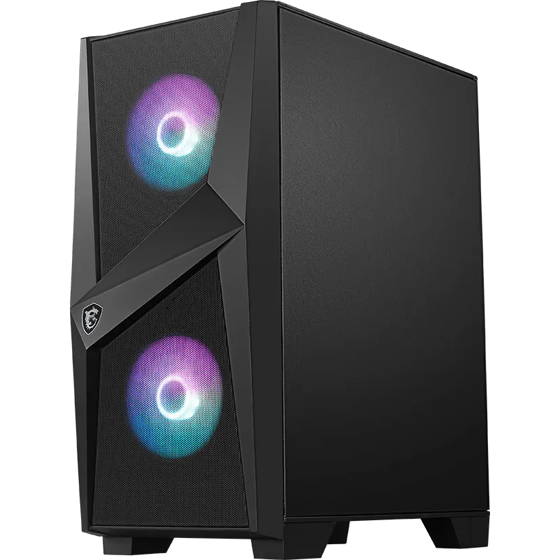 Boîtier MSI MAG FORGE 100R Black - 306-7G03R21-809 - photo 2