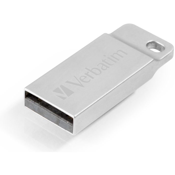 clé USB flash 64GB Verbatim Metal Executive Silver (98750)