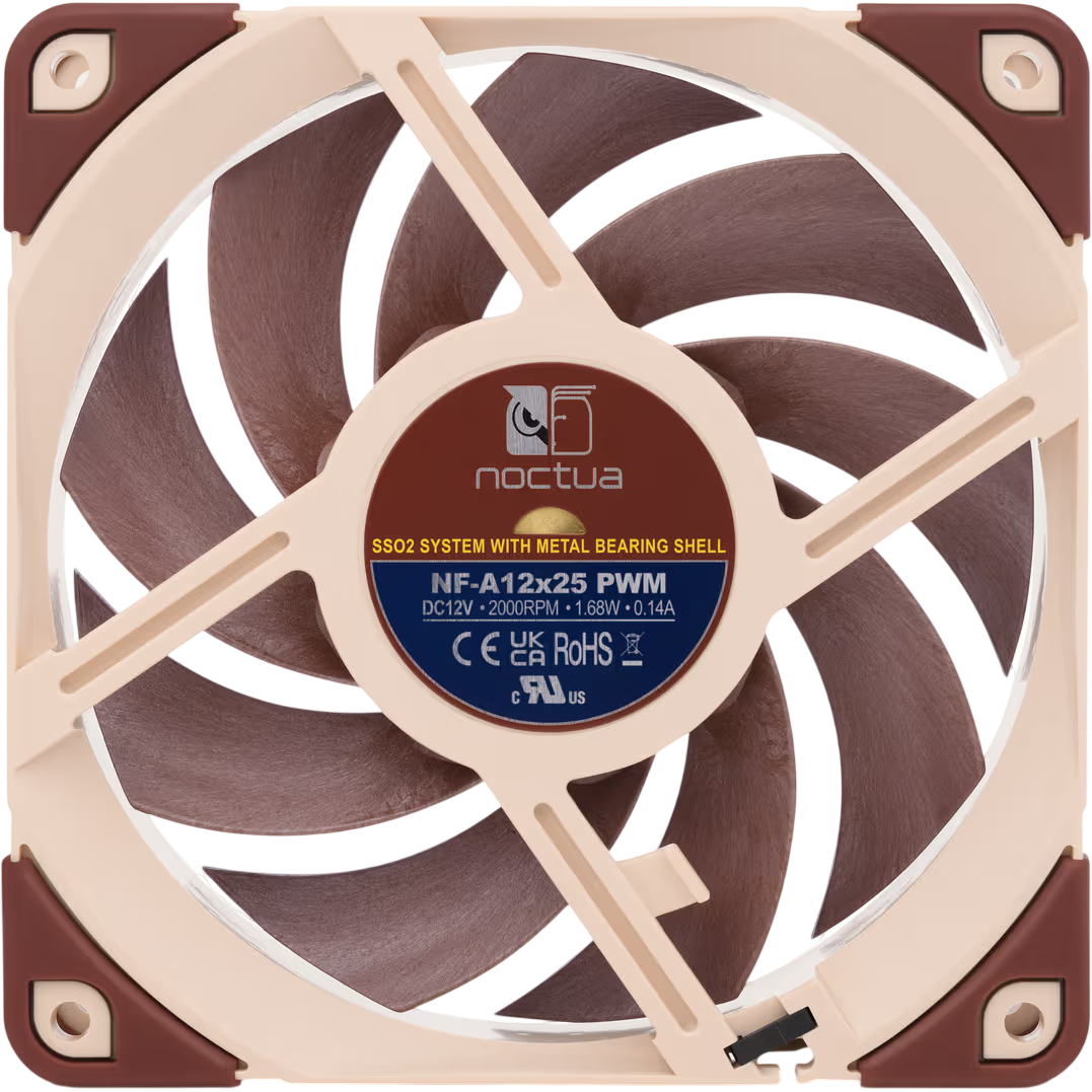 Вентилятор для корпуса Noctua NF-A12x25 PWM - photo 3