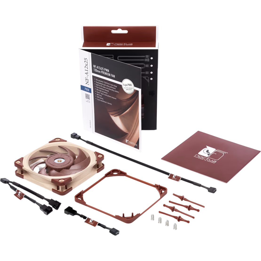 Вентилятор для корпуса Noctua NF-A12x25 PWM - photo 4