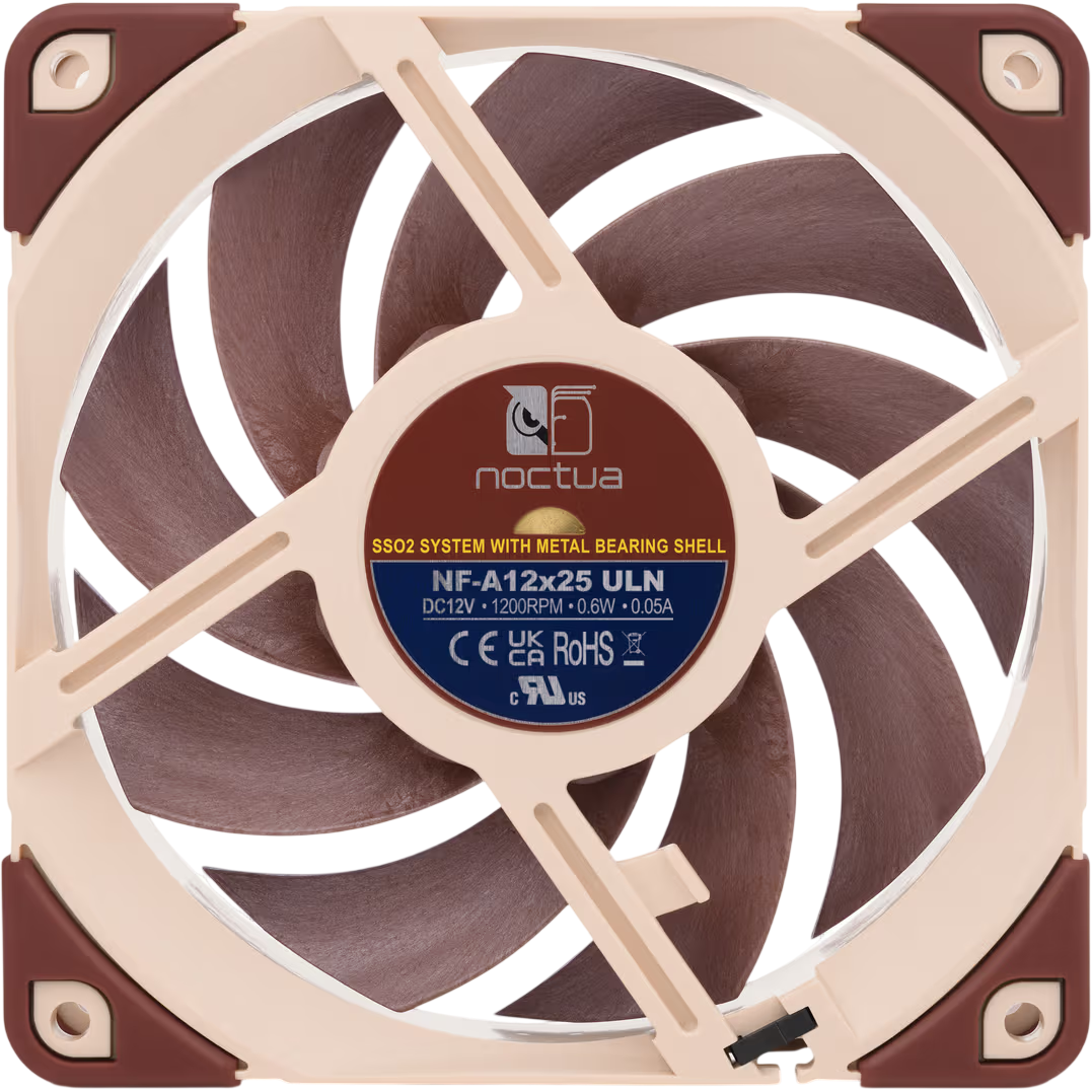 Вентилятор для корпуса Noctua NF-A12x25 ULN - photo 3