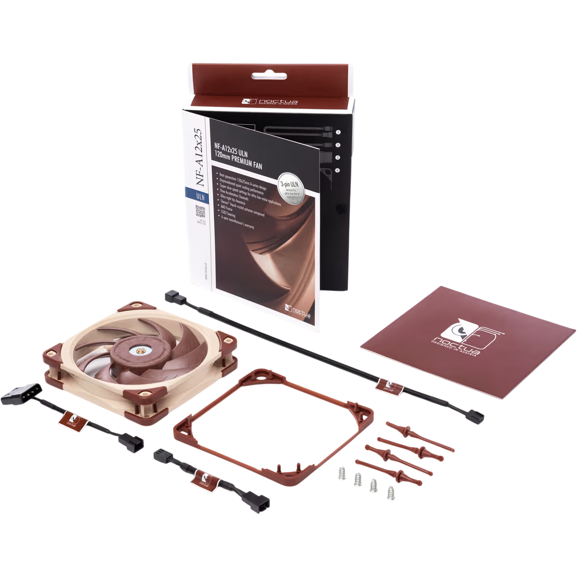 Вентилятор для корпуса Noctua NF-A12x25 ULN - photo 4