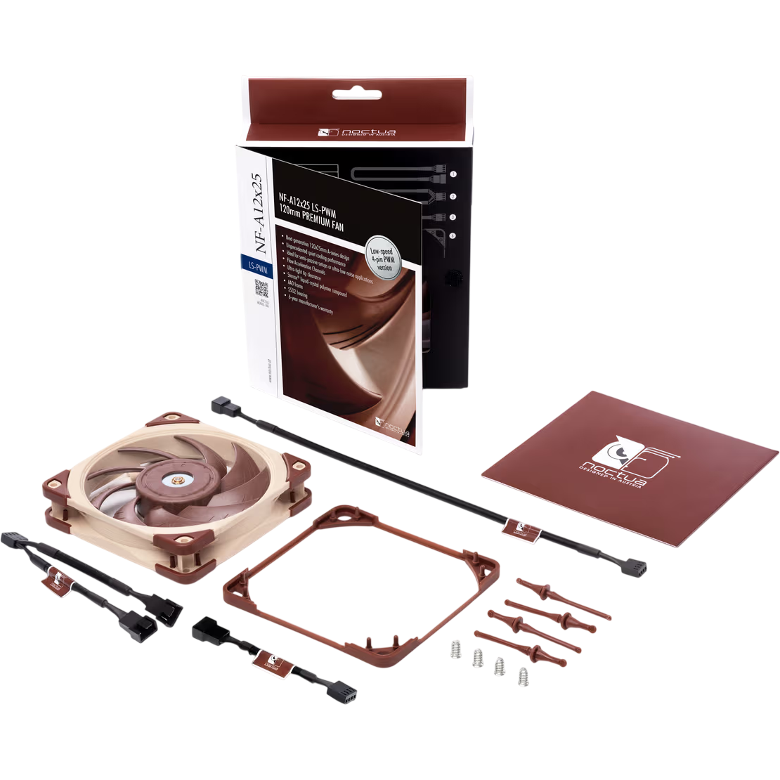Вентилятор для корпуса Noctua NF-A12x25 LS-PWM - photo 4
