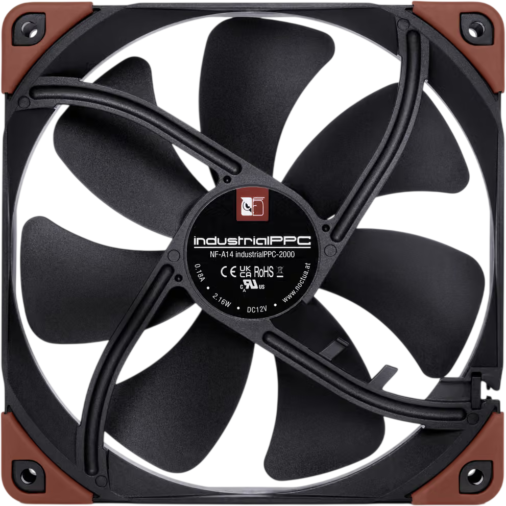 Вентилятор для корпуса Noctua NF-A14 industrialPPC-2000 - photo 3