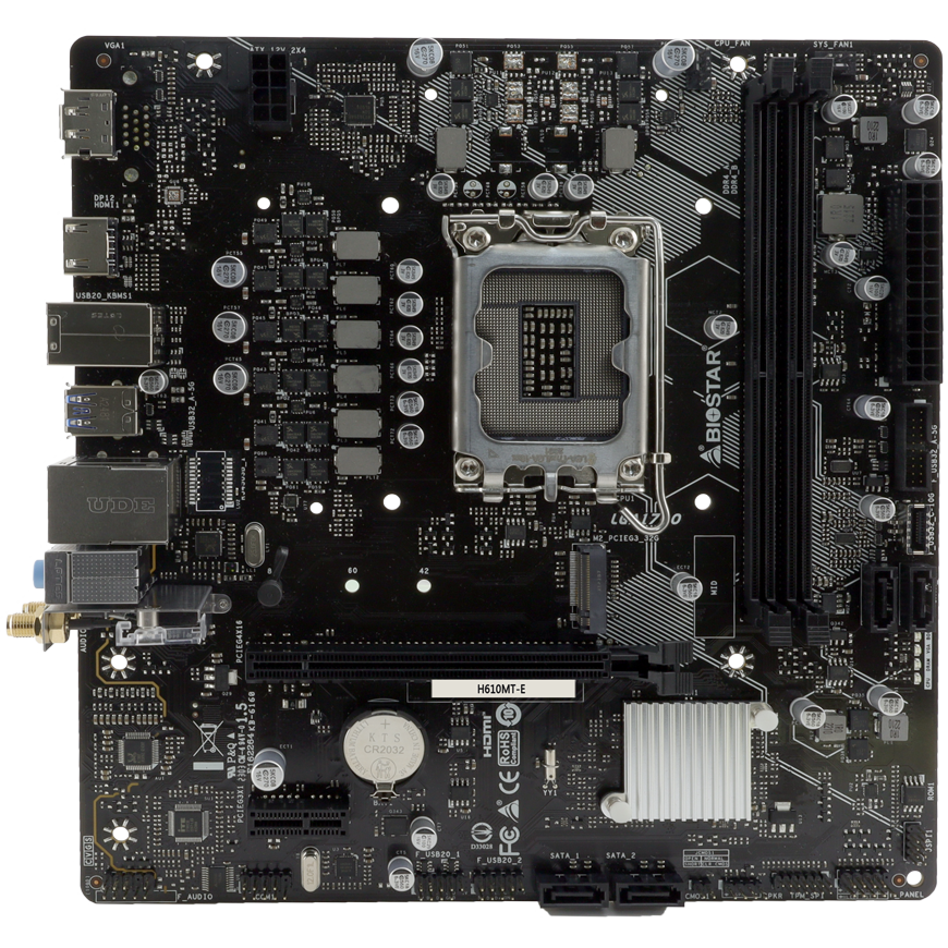 Carte mère Biostar H610MT-E