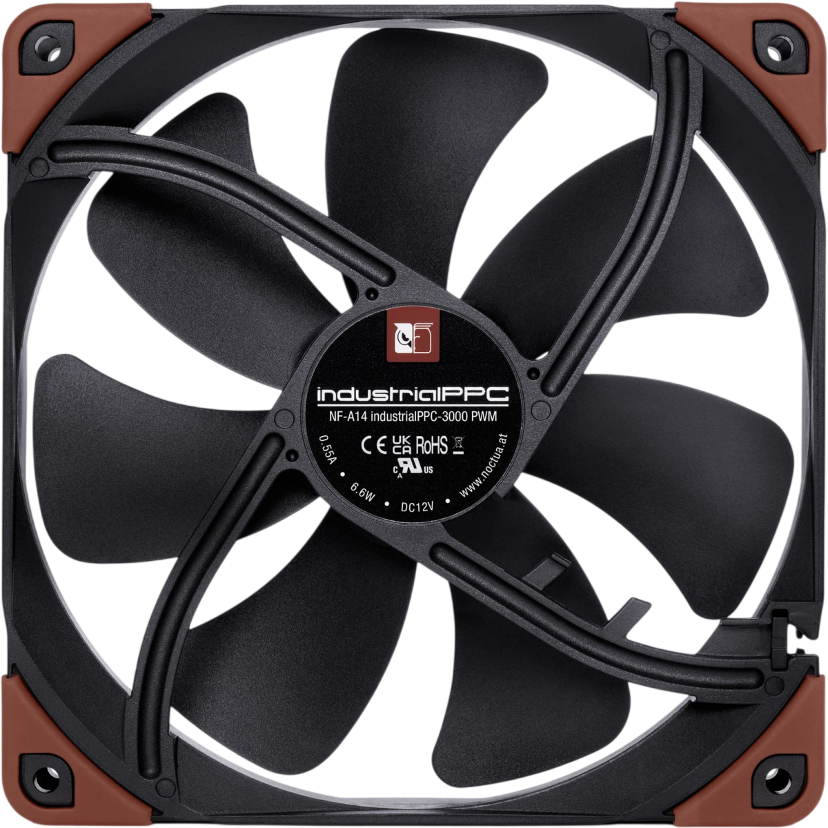 Вентилятор для корпуса Noctua NF-A14 industrialPPC-3000 PWM - photo 3