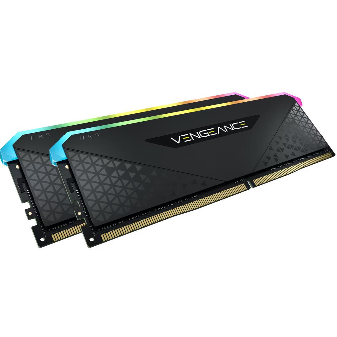 Mémoire vive 32GB DDR4 3200MHz Corsair Vengeance RGB RS (CMG32GX4M2E3200C16) (2x16GB KIT)
