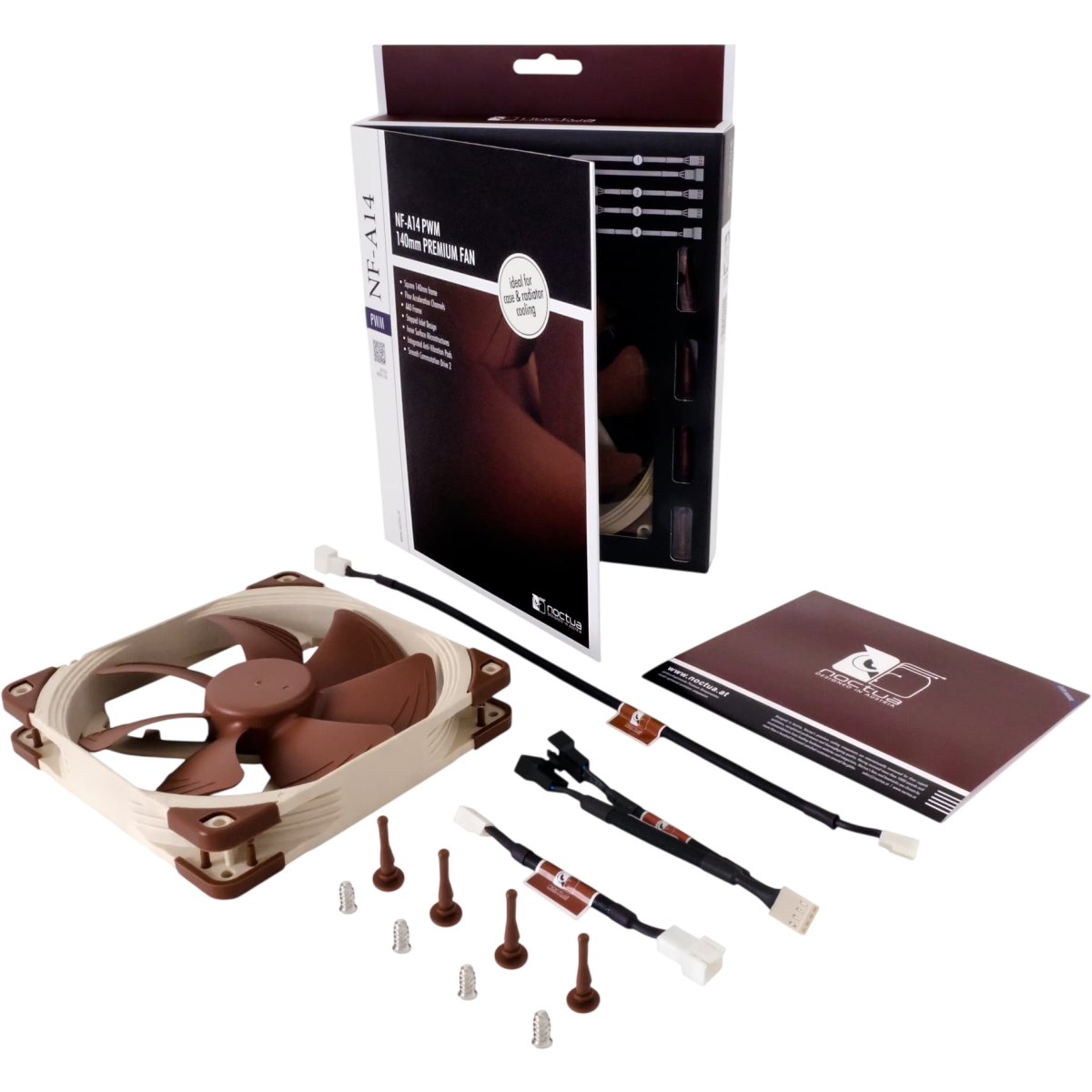 Вентилятор для корпуса Noctua NF-A14 PWM - photo 4
