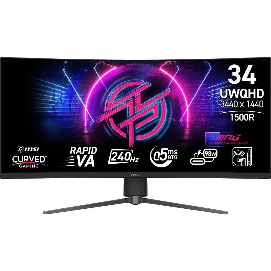 Монитор MSI 34" MPG 346CQRF X24 - 9S6-3DD94M-001
