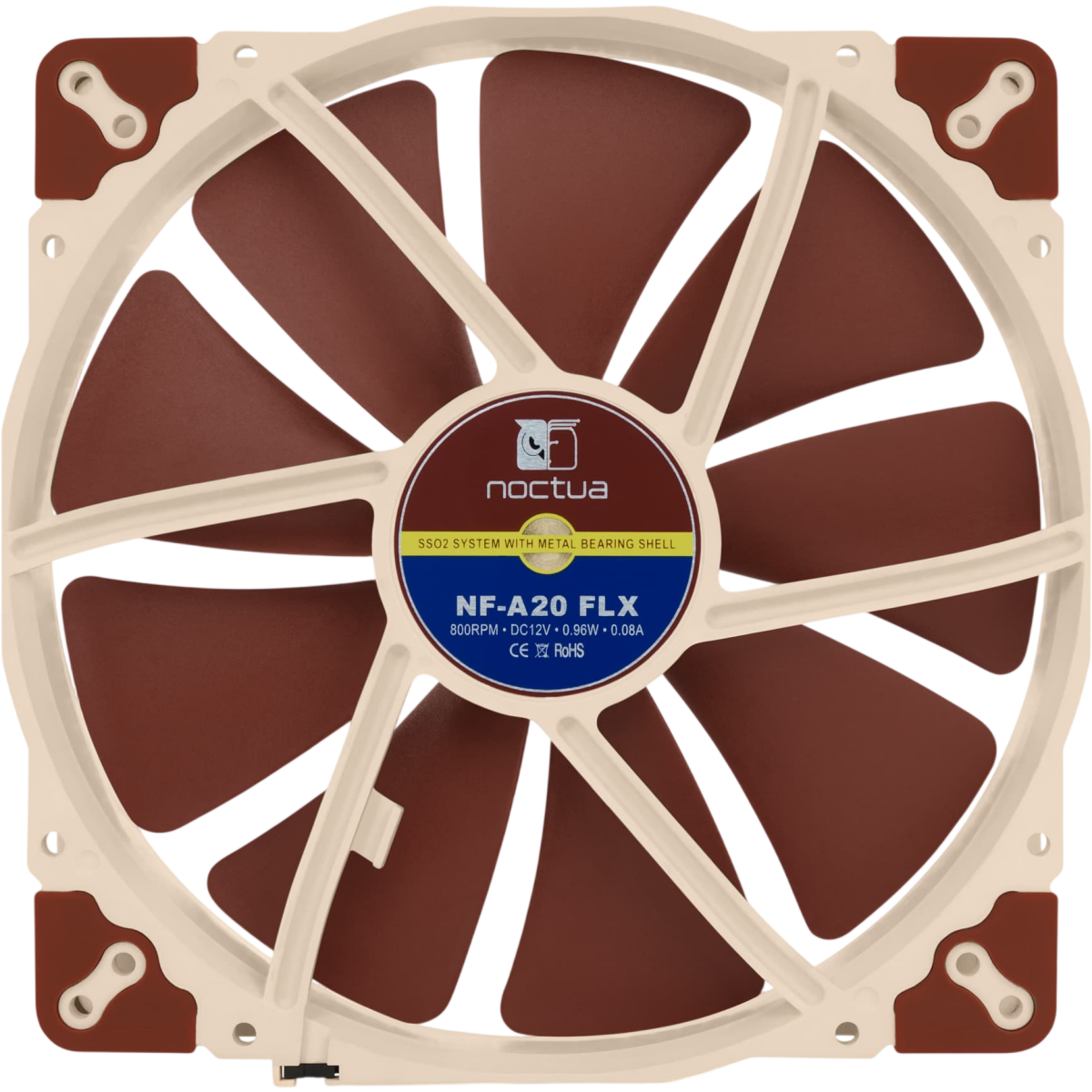 Вентилятор для корпуса Noctua NF-A20 FLX - photo 3
