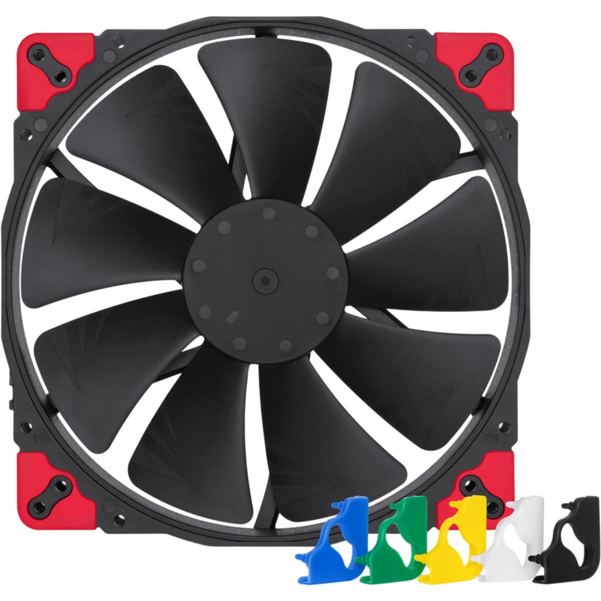 Вентилятор для корпуса Noctua NF-A20 PWM chromax.black.swap - NF-A20 PWM CH.BK.S - photo 2