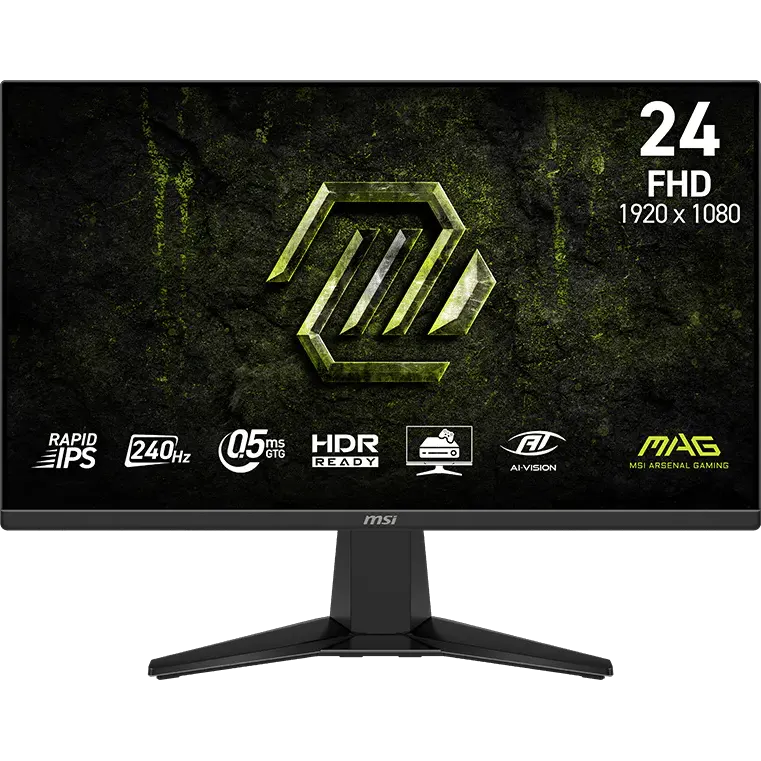 Moniteur MSI 24" MAG 245F X24 - 9S6-3BC81M-001