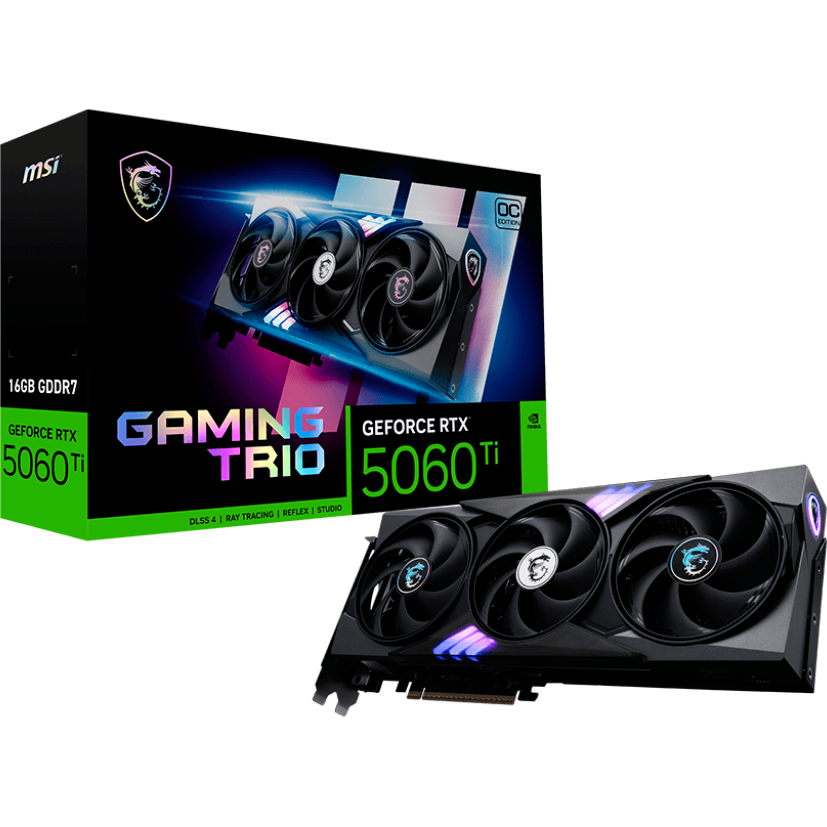 Видеокарта NVIDIA GeForce RTX 5060 Ti MSI OC 16GB (RTX 5060 Ti 16G GAMING TRIO OC) - photo 7