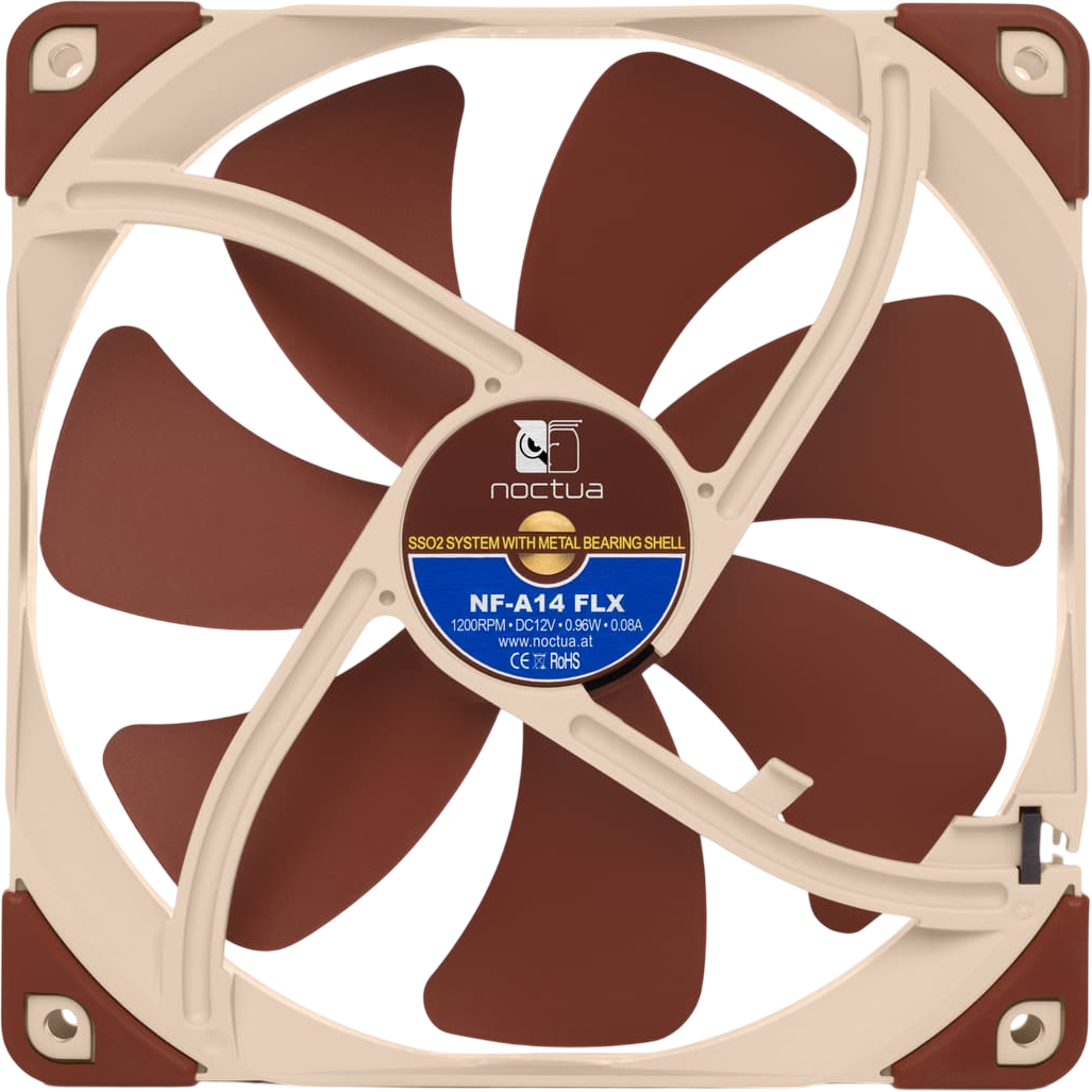 Вентилятор для корпуса Noctua NF-A14 FLX - photo 3