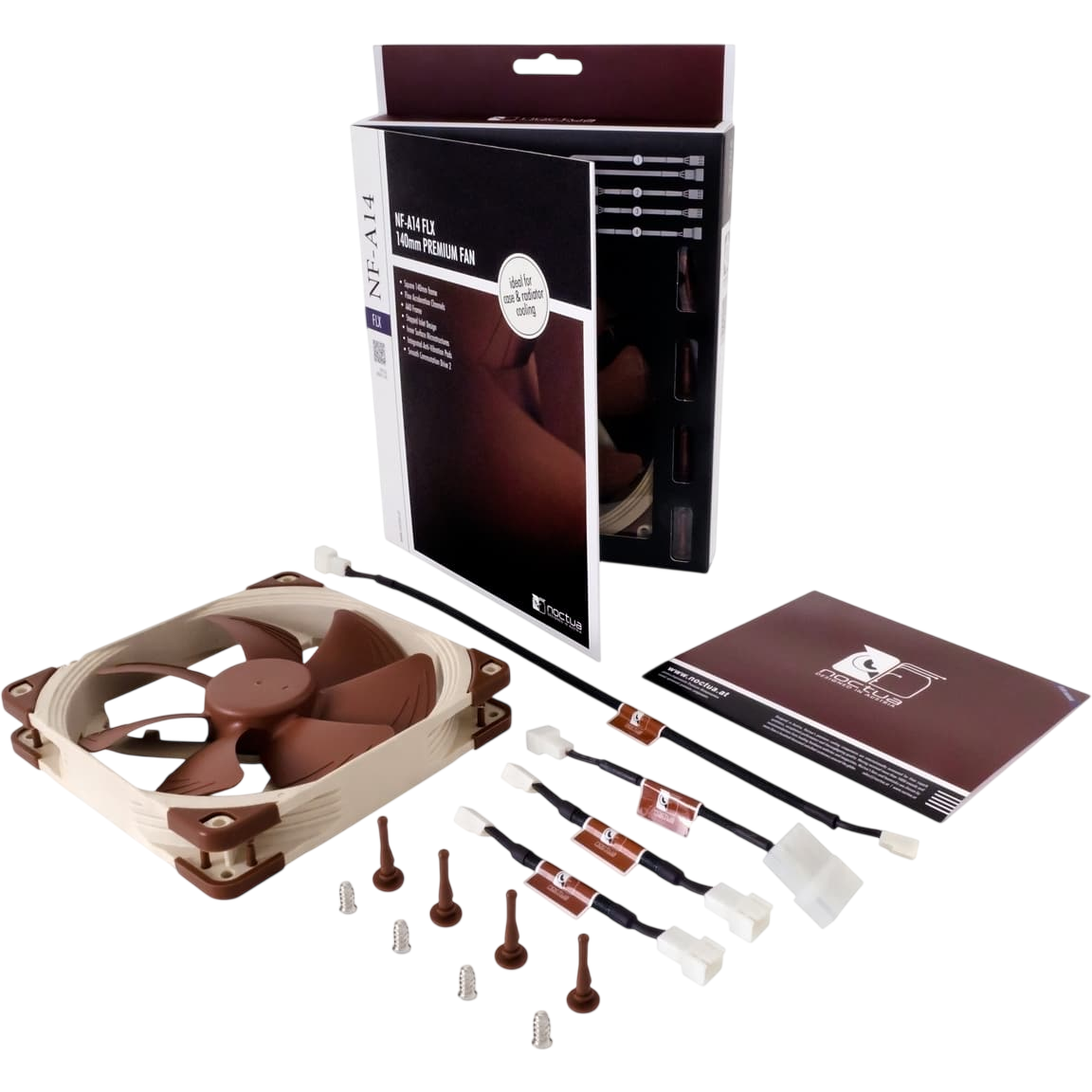 Вентилятор для корпуса Noctua NF-A14 FLX - photo 4