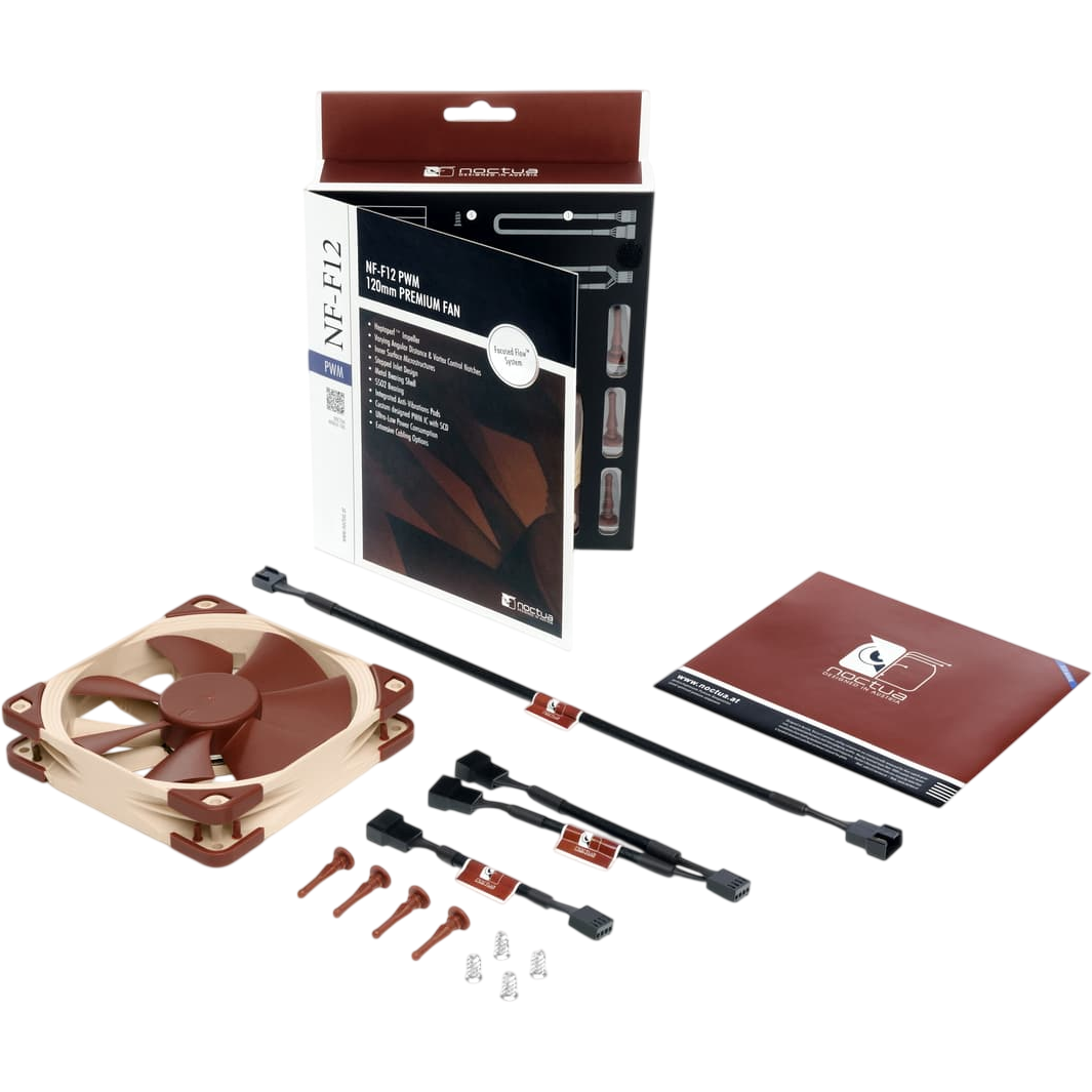 Вентилятор для корпуса Noctua NF-F12 PWM - photo 4