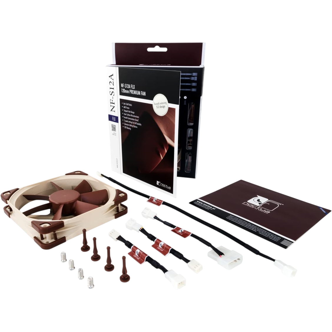 Вентилятор для корпуса Noctua NF-S12A FLX - photo 3