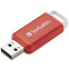 clé USB flash 16GB Verbatim DataBar Red (49453)