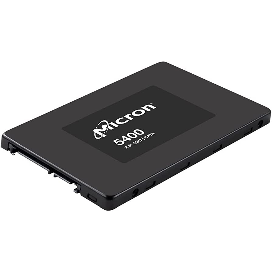SSD (disque SSD) 1.92TB Micron 5400 Pro (MTFDDAK1T9TGA) - MTFDDAK1T9TGA-1BC1ZABYYR