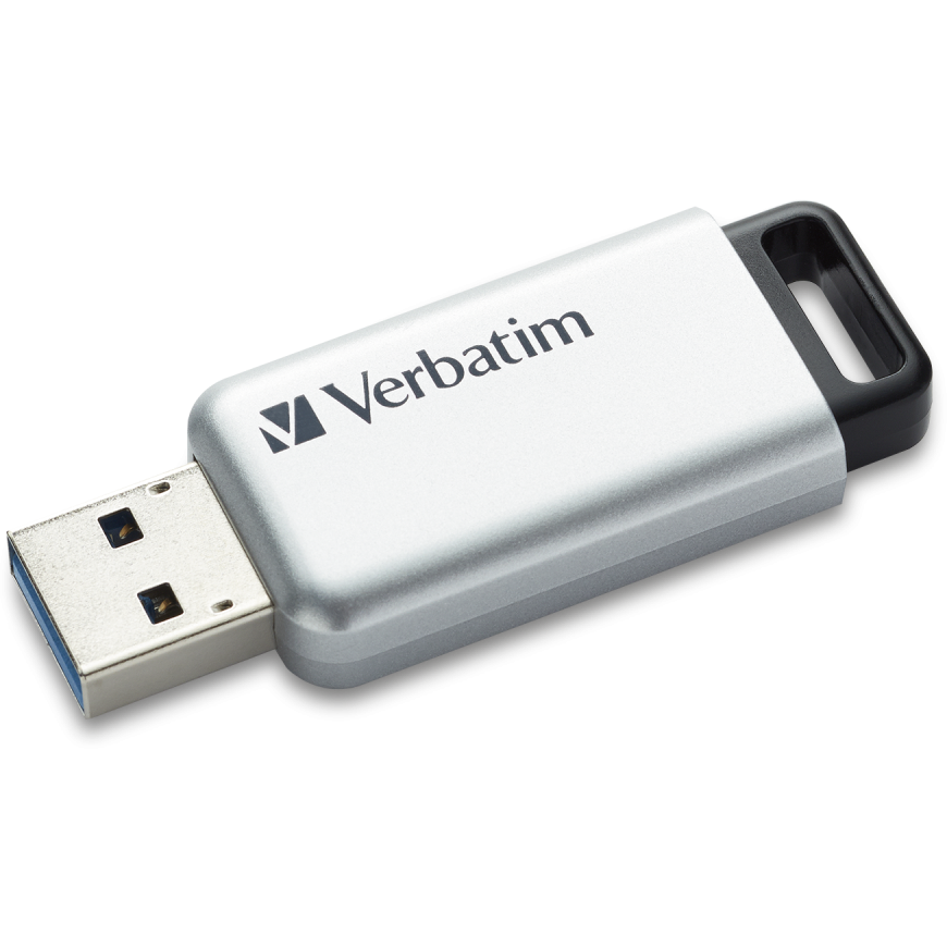 clé USB flash 16GB Verbatim Store 'n' Go Secure Pro Silver (98664)