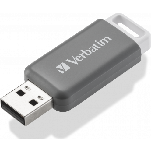 clé USB flash 128GB Verbatim DataBar Grey (49456)