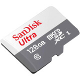 Карта памяти 128GB MicroSD SanDisk Ultra + SD adapter (SDSQUNR-128G-GN3MA)