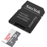 Карта памяти 128GB MicroSD SanDisk Ultra + SD adapter (SDSQUNR-128G-GN3MA)