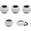 Raccord pour le système de refroidissement liquide Corsair Hydro X Series XF Hardline 4-pack 12mm OD White (CX-9052006-WW)