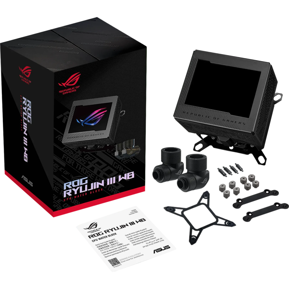 Водоблок для процессора ASUS ROG RYUJIN III WB - 90RC00V0-M0UAY0 - photo 14