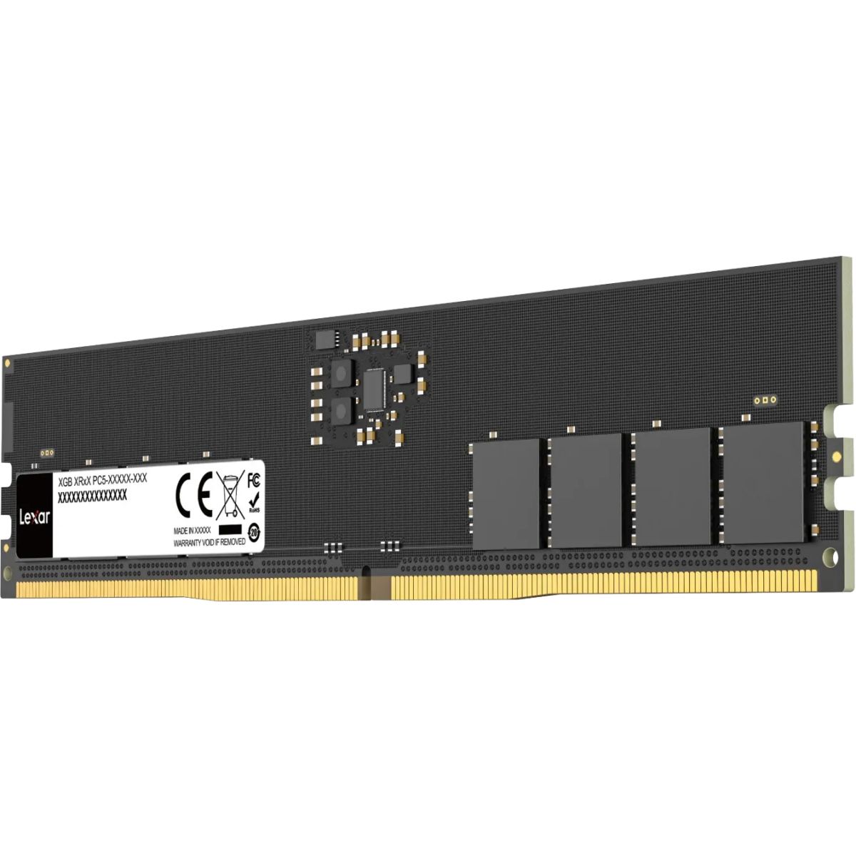 Mémoire vive 16GB DDR5 5600MHz Lexar (LD5U16G56C46ST-HGN) OEM - photo 2