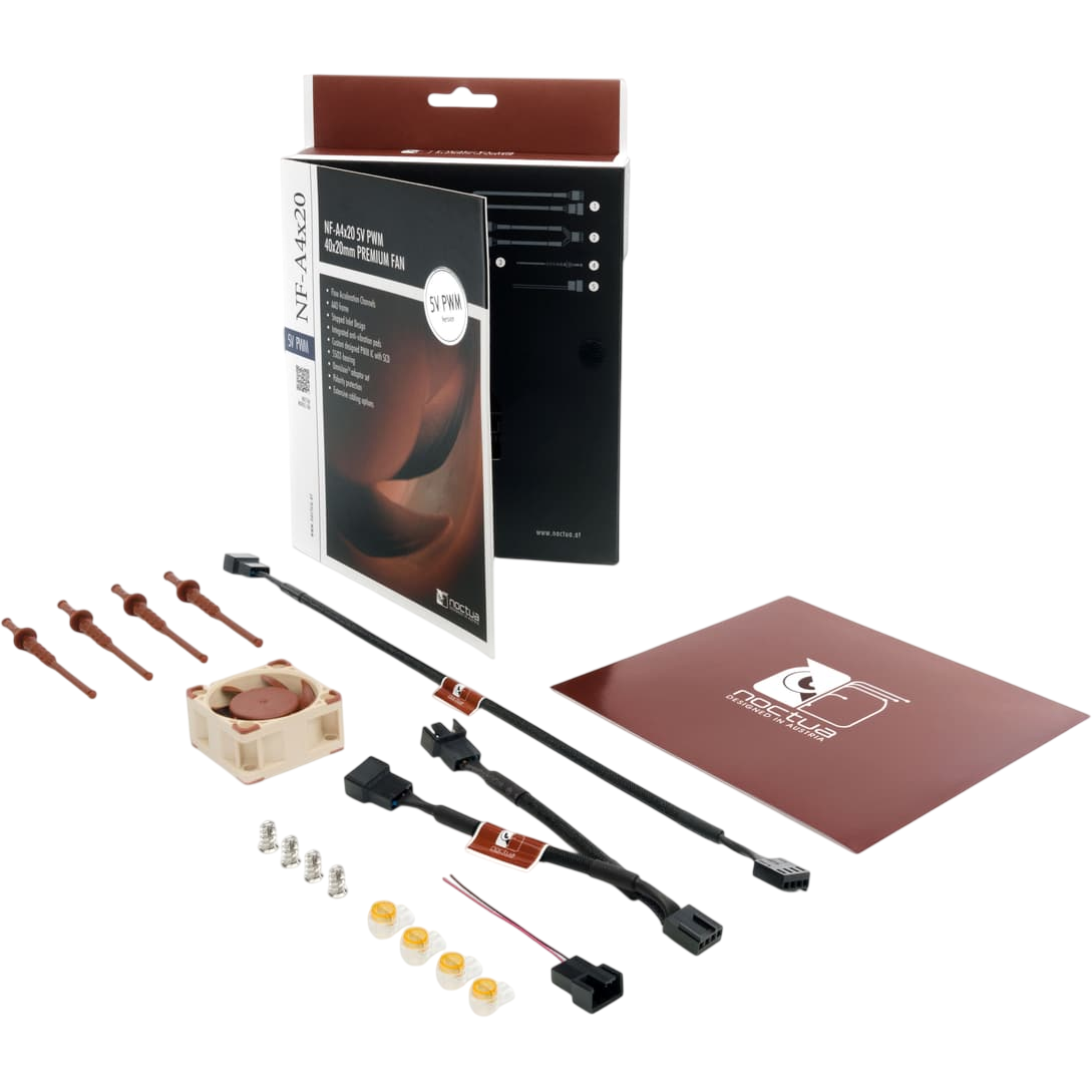Вентилятор для корпуса Noctua NF-A4x20 5V PWM - NF-A4X20 5V PWM - photo 4