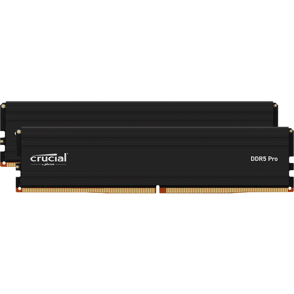 Mémoire vive 48GB DDR5 6000MHz Crucial Pro (CP2K24G60C48U5) (2x24GB KIT)