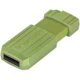 clé USB flash 32GB Verbatim Store 'n' Go PinStripe Green (49958)