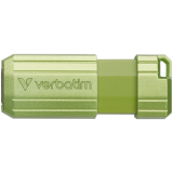 clé USB flash 128GB Verbatim Store 'n' Go PinStripe Green (49462)
