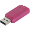 clé USB flash 128GB Verbatim Store 'n' Go PinStripe Pink (49460)