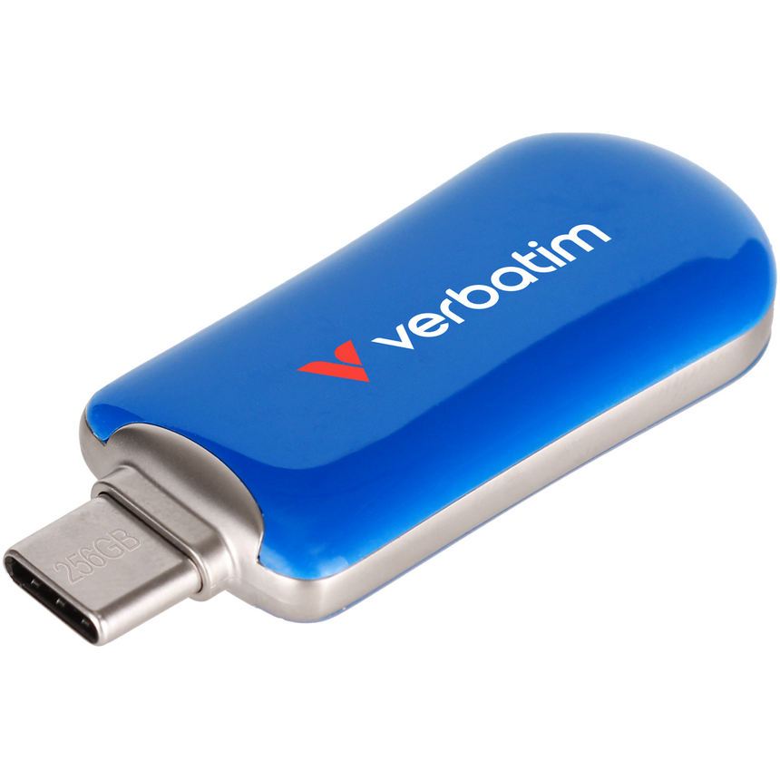 USB Flash накопитель 256GB Verbatim Plectra Blue (30234)